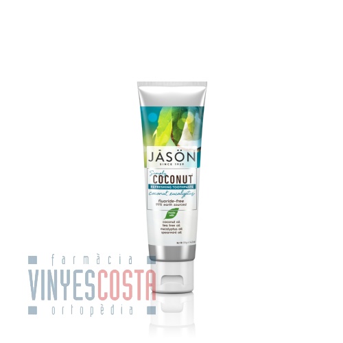 Jason Pasta dentífrica Coco-Eucalipto Refrescante 119 g